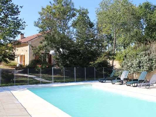 Location vacances Gîtes Dordogne avec piscine en Périgord - Gîte Ermitage Barofy