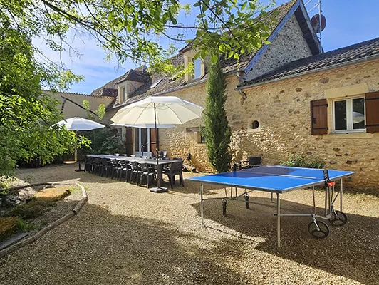 rent a Gîte in Dordogne Perigord with swimmingpool - Gîte Coquelicot Holidays cottage